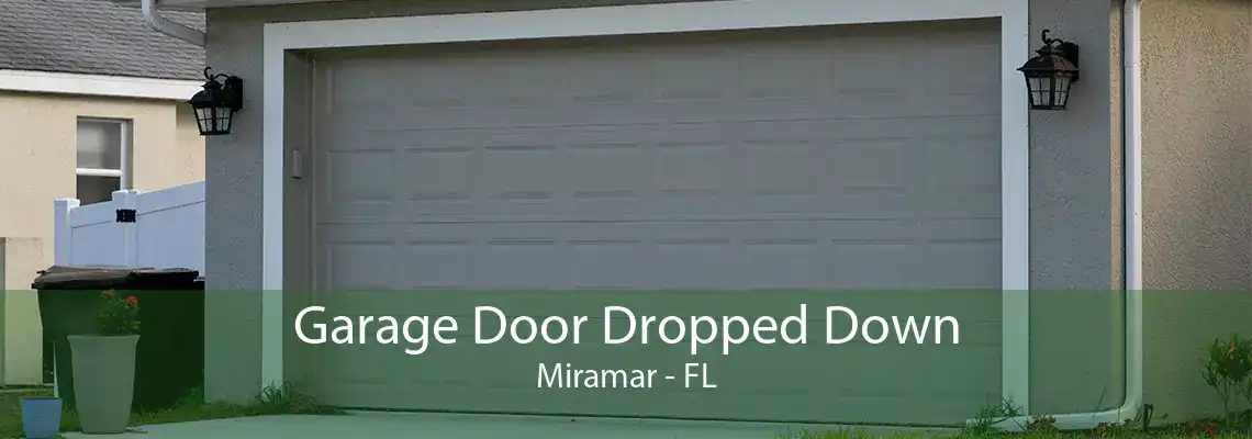 Garage Door Dropped Down Miramar - FL