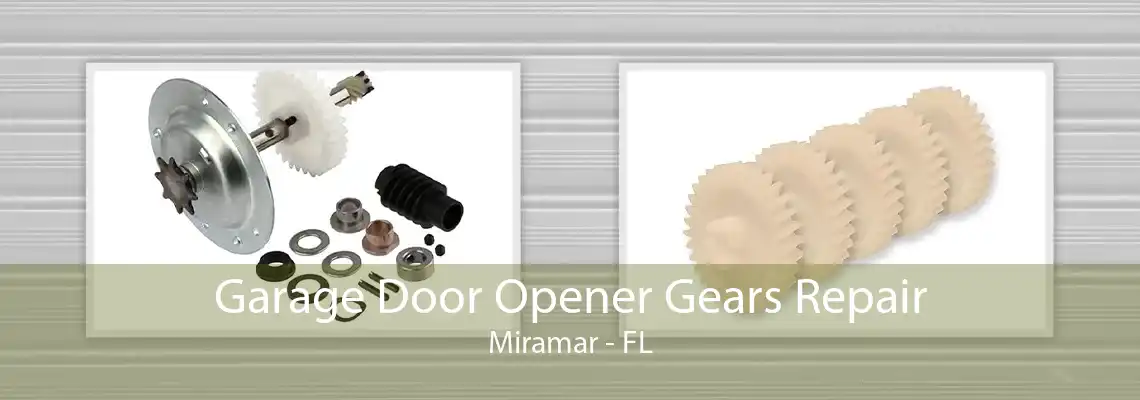 Garage Door Opener Gears Repair Miramar - FL