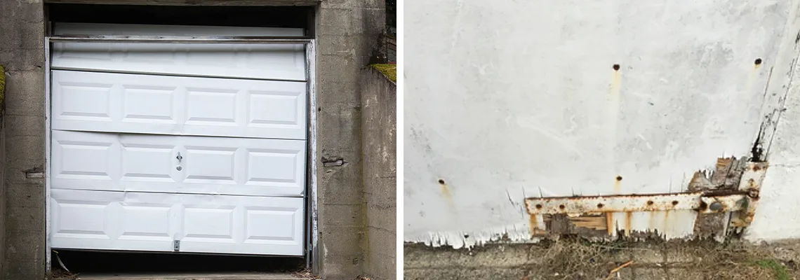 Rotten Commercial Garage Door Repair in Miramar, FL