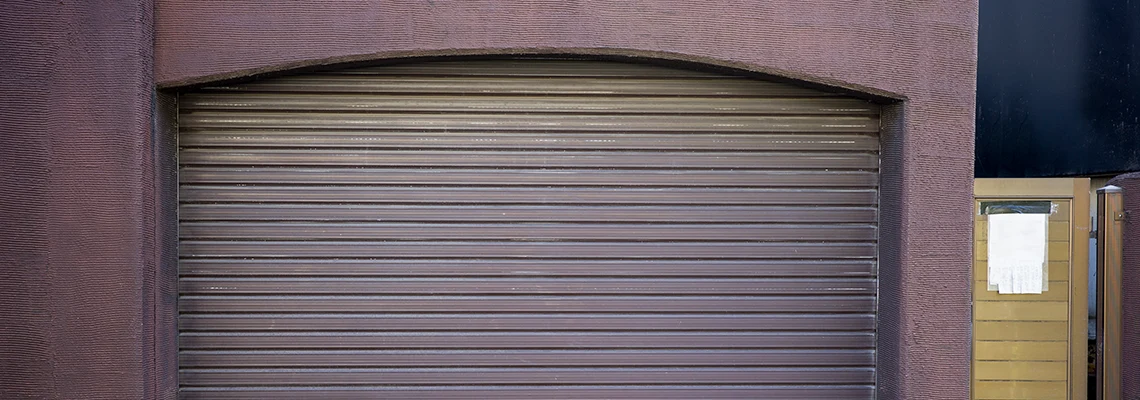 Fallen Garage Door Worn Rollers Replacement in Miramar, Florida